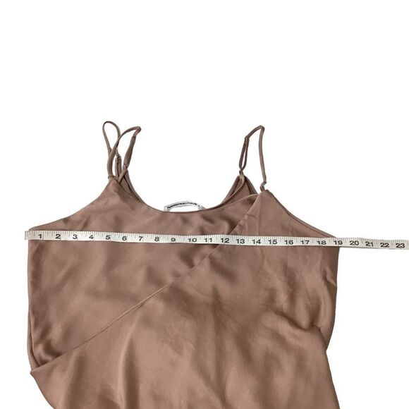 Alexander Wang Silk Top Asymmetrical Hem Top Size 8 - Picture 15 of 16